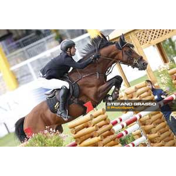 LGCT of Cascais - Class 1 - Mario Wilson Fernandes on Jasper van’t Gestelhof - Cascais, - 7 July 2017 - ph.Stefano Grasso/LGCT