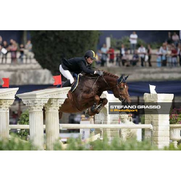 Filippo Moyersoen on Loro Piana Eclypso del Colle during Gran Premio Roma - Loro Piana at 75.¡ Csio Piazza di Siena Rome, 27th may 2007 ph. Stefano Grasso