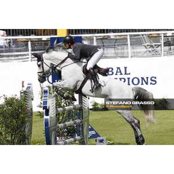 LGCT of Cascais - Class 1 - Sergio Alvarez Moya on Iron Man - Cascais, - 7 July 2017 - ph.Stefano Grasso/LGCT