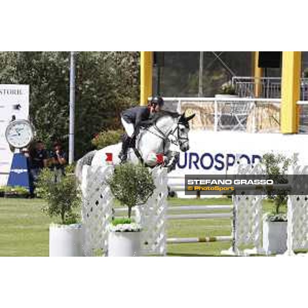 LGCT of Cascais - Class 1 - Sergio Alvarez Moya on Iron Man - Cascais, - 7 July 2017 - ph.Stefano Grasso/LGCT