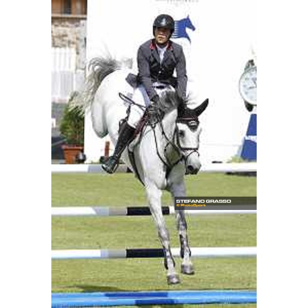 LGCT of Cascais - Class 1 - Sergio Alvarez Moya on Iron Man - Cascais, - 7 July 2017 - ph.Stefano Grasso/LGCT