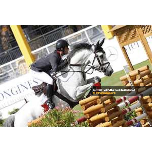 LGCT of Cascais - Class 1 - Sergio Alvarez Moya on Iron Man - Cascais, - 7 July 2017 - ph.Stefano Grasso/LGCT
