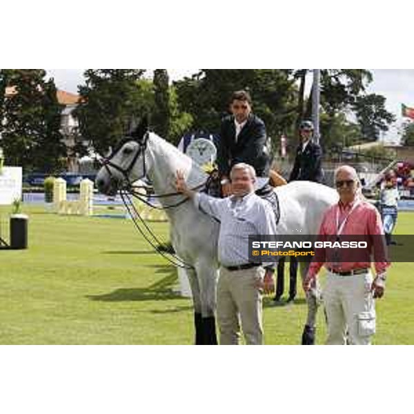 LGCT of Cascais - Class 1 - Abdel Said on SIEC Captain Future Z wins the class - Marco Danese - Cascais, - 7 July 2017 - ph.Stefano Grasso/LGCT