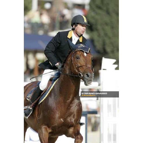 Filippo Moyersoen on Loro Piana Eclypso del Colle during Gran Premio Roma - Loro Piana at 75.¡ Csio Piazza di Siena Rome, 27th may 2007 ph. Stefano Grasso