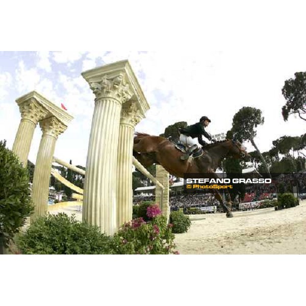 Filippo Moyersoen on Loro Piana Eclypso del Colle during Gran Premio Roma - Loro Piana at 75.¡ Csio Piazza di Siena Rome, 27th may 2007 ph. Stefano Grasso
