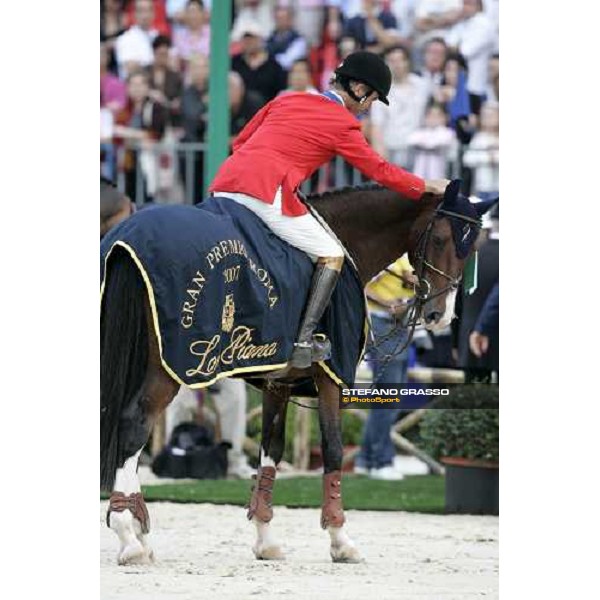 Richard Spooner on Cristallo 2nd classified at Gran Premio Roma - Loro Piana at 75.¡ Csio Piazza di Siena Rome, 27th may 2007 ph. Stefano Grasso