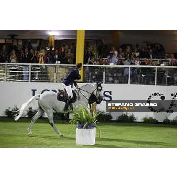 LGCT of Cascais - Class 2 - Martin Fuchs on Clooney 51parades after winning the class - Cascais, - 7 July 2017 - ph.Stefano Grasso/LGCT