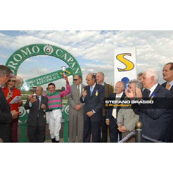 Premio Presidente della Repubblica- Prize ceremony Rome Capannelle 16th may 2004 ph. Stefano Grasso