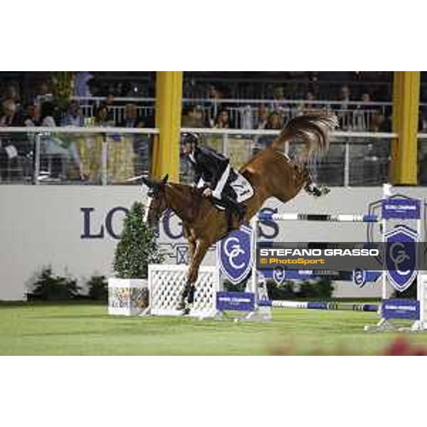 LGCT of Cascais - Class 2 - Marcus Ehning on Funky Fred - Cascais, - 7 July 2017 - ph.Stefano Grasso/LGCT