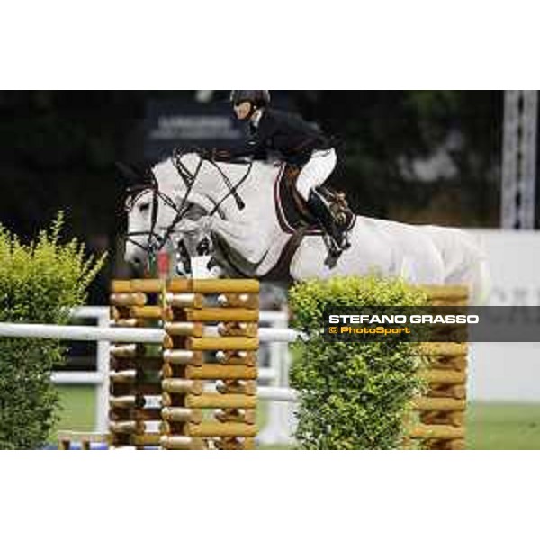 LGCT of Cascais - Class 2 - Georgina Bloomberg on Manodie II H - Cascais, - 7 July 2017 - ph.Stefano Grasso/LGCT