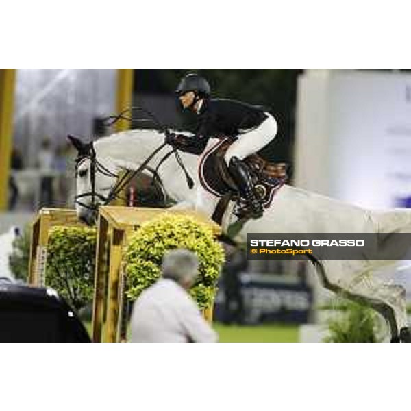 LGCT of Cascais - Class 2 - Georgina Bloomberg on Manodie II H - Cascais, - 7 July 2017 - ph.Stefano Grasso/LGCT