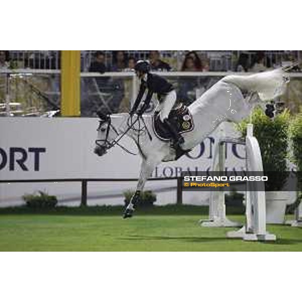 LGCT of Cascais - Class 2 - Georgina Bloomberg on Manodie II H - Cascais, - 7 July 2017 - ph.Stefano Grasso/LGCT