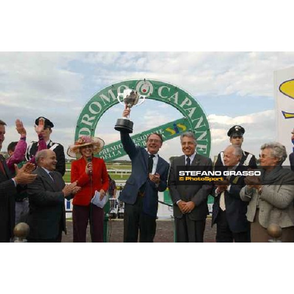 giving prize Premio Presidente della Repubblica Rome Capannelle 16th may 2004 ph. Stefano Grasso