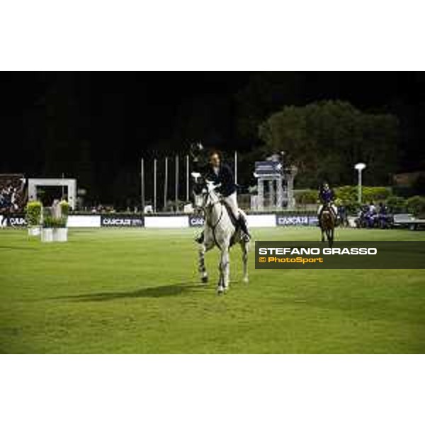 LGCT of Cascais - Class 2 - Martin Fuchs on Clooney 51parades after winning the class - Cascais, - 7 July 2017 - ph.Stefano Grasso/LGCT