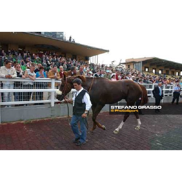 Altieri in the winner circle Premio Presidente della Repubblica Rome Capannelle 16th may 2004 ph. Stefano Grasso