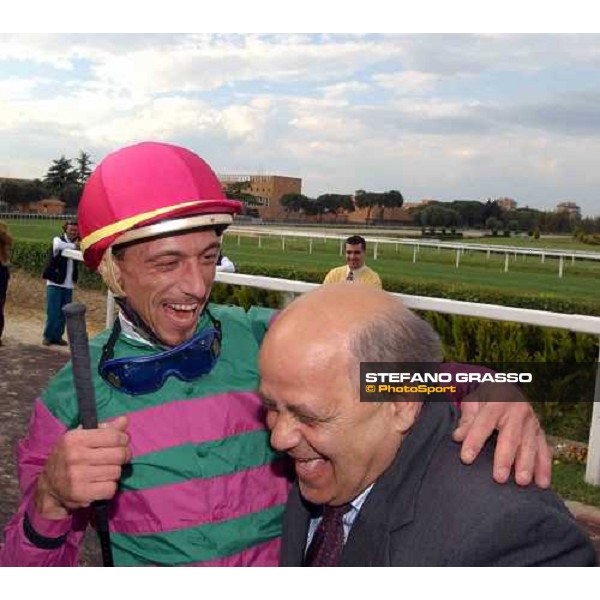 Mariolino Esposito and Vittorio Caruso Premio Presidente della Repubblica Rome Capannelle 16th may 2004 ph. Stefano Grasso