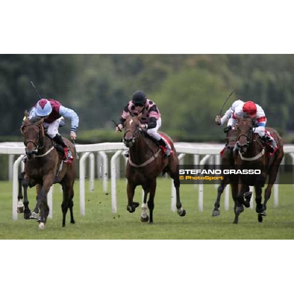 Noel Callan on Fashion Statement wins the Oaks d\' Italia Milan, 17th june 2007 ph.Stefano Grasso