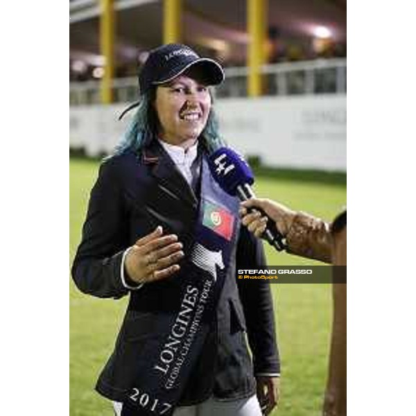 LGCT of Cascais - Grand Prix - Danielle Goldstein interviewed by LGCT TV crew - Cascais, - 8 July 2017 - ph.Stefano Grasso/LGCT