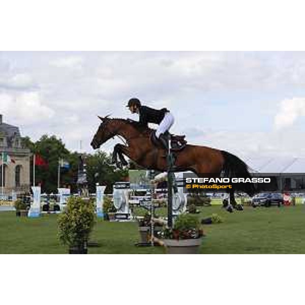 LGCT of Chantilly - Class 2 - Kevin Staut on Elky van het Indihof HDC Chantilly,14th july 2017 ph.Stefano Grasso/LGCT