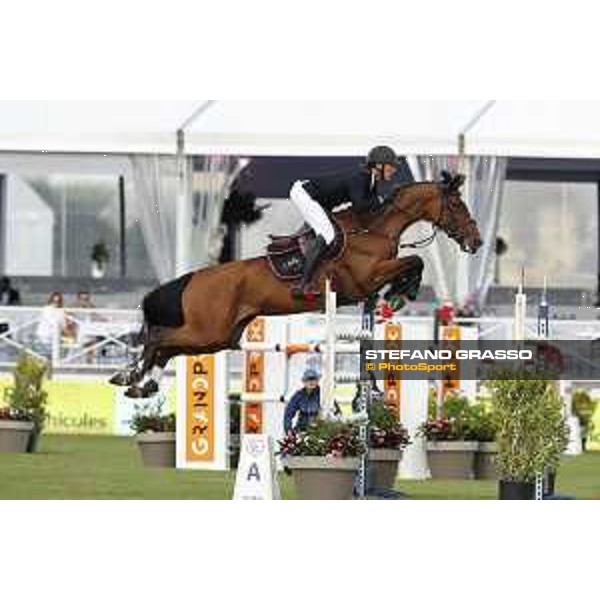 LGCT of Chantilly - Class 2 - Kevin Staut on Elky van het Indihof HDC Chantilly,14th july 2017 ph.Stefano Grasso/LGCT