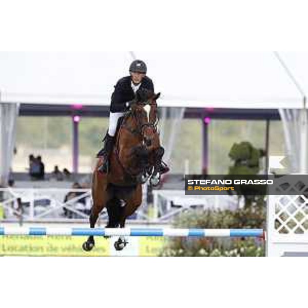 LGCT of Chantilly - Class 2 - Kevin Staut on Elky van het Indihof HDC Chantilly,14th july 2017 ph.Stefano Grasso/LGCT