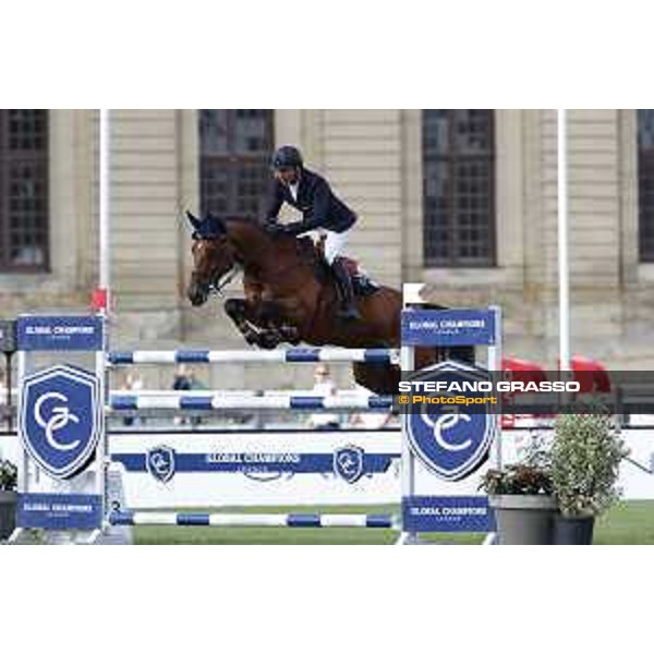 LGCT of Chantilly - Class 2 - Romain Duguet on Sherazade du Gevaudon Chantilly,14th july 2017 ph.Stefano Grasso/LGCT