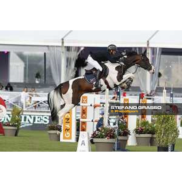 LGCT of Chantilly - Class 2 - Marc Dilasser on Utah van de Rock Chantilly,14th july 2017 ph.Stefano Grasso/LGCT