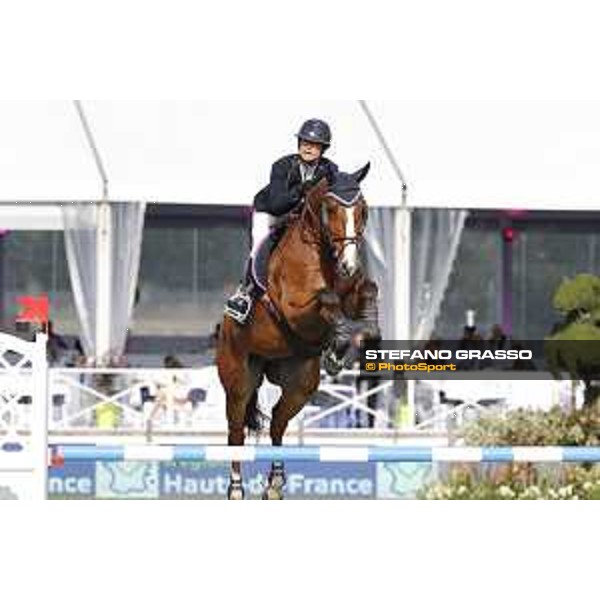 LGCT of Chantilly - Class 2 - Marie Hecart on Irco van Klapscheut Chantilly,14th july 2017 ph.Stefano Grasso/LGCT