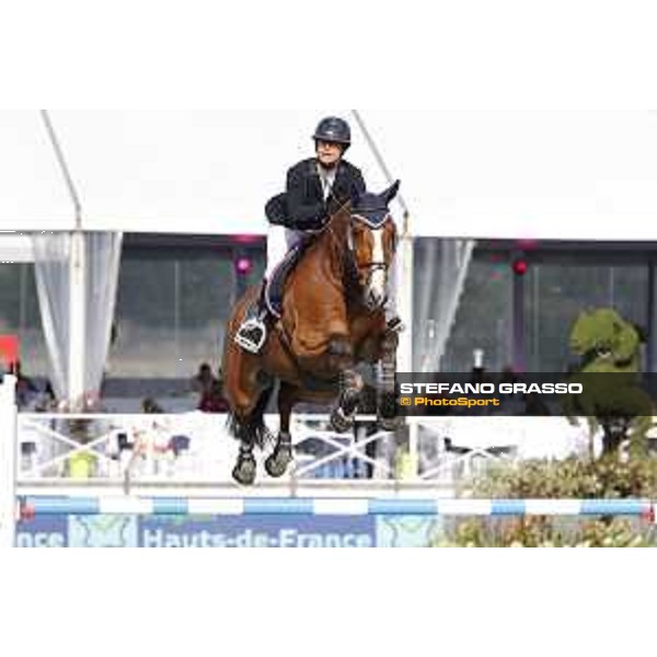 LGCT of Chantilly - Class 2 - Marie Hecart on Irco van Klapscheut Chantilly,14th july 2017 ph.Stefano Grasso/LGCT