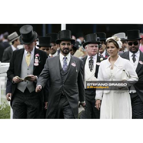 Sheihk Mohammed, Princess Haya and John Ferguson Ascot, Royal Ascot 3rd day, 21st june 2007 ph. Stefano Grasso