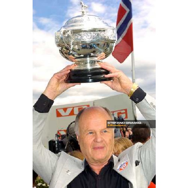040516 Kanal 75 Media. The breeder and owner of Gidde Palema - Karl-Erik Bender. Photo: Lars Jakobsson