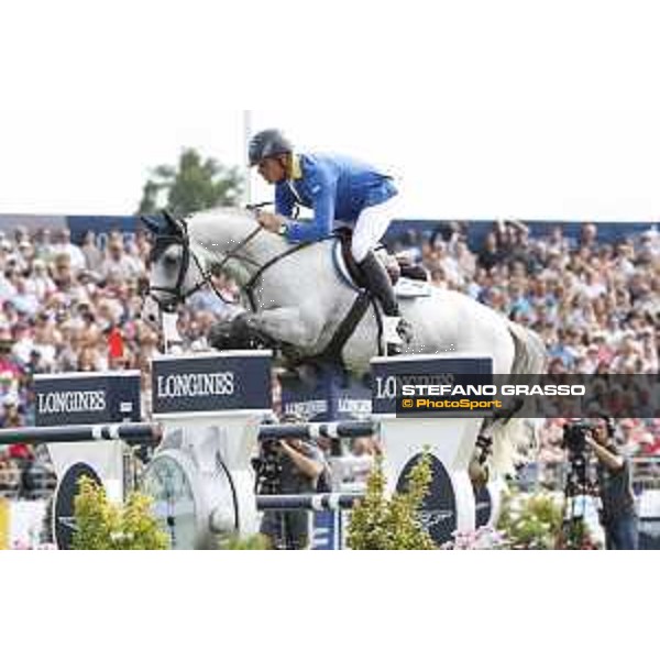 LGCT of Chantilly - Grand Prix - Christian Ahlmann on Caribis Z Chantilly,15th july 2017 ph.Stefano Grasso/LGCT