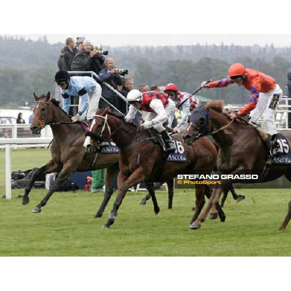 Jhonny Murtagh on Soldier\'s Tale wins the Golden Jubilee Stakes beating Takeover Target and Asset Ascot, Royal Ascot, 5th day 23rd june 2007 ph. Stefano Grasso
