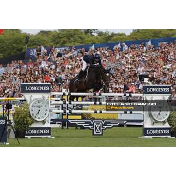 LGCT of Chantilly - Grand Prix - Carlos Enrique Lopez Lizarazo on Cuplandra Chantilly,15th july 2017 ph.Stefano Grasso/LGCT