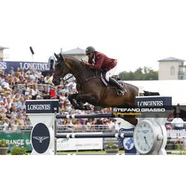 LGCT of Chantilly - Grand Prix - Bassem Hassan Mohammed on Gunder Chantilly,15th july 2017 ph.Stefano Grasso/LGCT