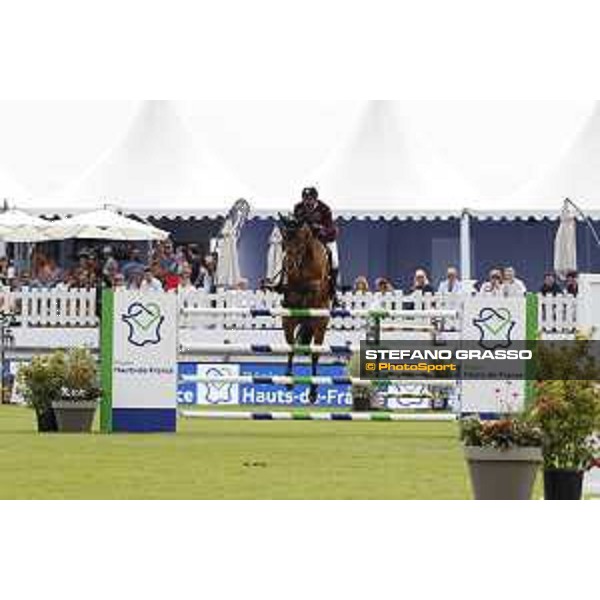 LGCT of Chantilly - Grand Prix - Sheikh Ali Al Thani on First Devision Chantilly,15th july 2017 ph.Stefano Grasso/LGCT