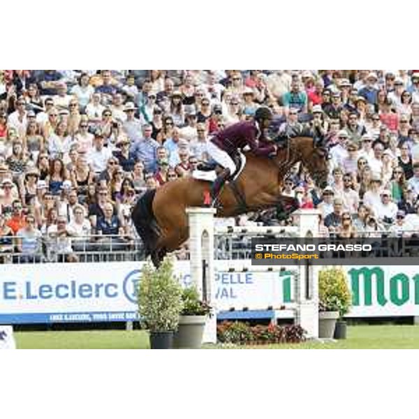 LGCT of Chantilly - Grand Prix - Sheikh Ali Al Thani on First Devision Chantilly,15th july 2017 ph.Stefano Grasso/LGCT