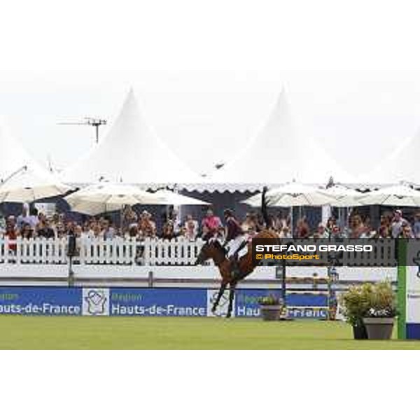 LGCT of Chantilly - Grand Prix - Sheikh Ali Al Thani on First Devision Chantilly,15th july 2017 ph.Stefano Grasso/LGCT