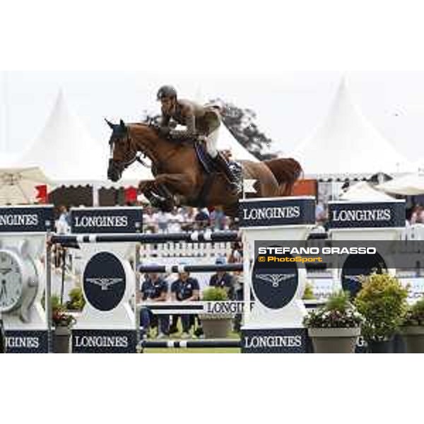 LGCT of Chantilly - Grand Prix - Alberto Zorzi on Fair Light van’t Heike Chantilly,15th july 2017 ph.Stefano Grasso/LGCT