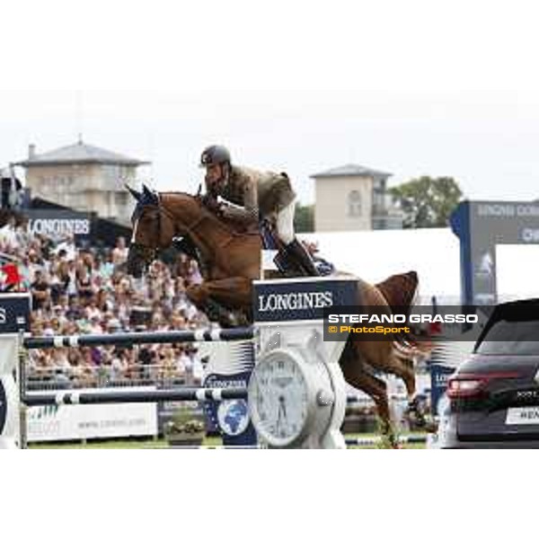 LGCT of Chantilly - Grand Prix - Alberto Zorzi on Fair Light van’t Heike Chantilly,15th july 2017 ph.Stefano Grasso/LGCT