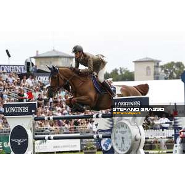 LGCT of Chantilly - Grand Prix - Alberto Zorzi on Fair Light van’t Heike Chantilly,15th july 2017 ph.Stefano Grasso/LGCT