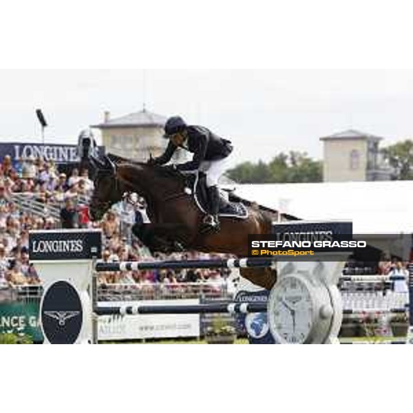 LGCT of Chantilly - Grand Prix - Carlos Enrique Lopez Lizarazo on Cuplandra Chantilly,15th july 2017 ph.Stefano Grasso/LGCT