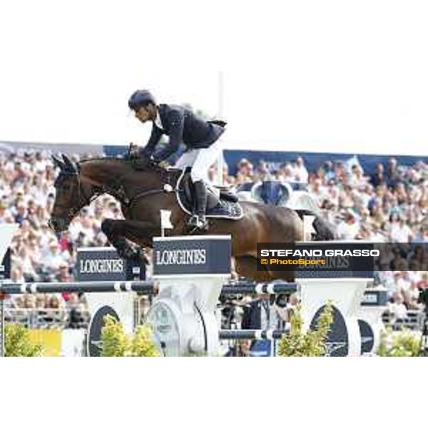 LGCT of Chantilly - Grand Prix - Carlos Enrique Lopez Lizarazo on Cuplandra Chantilly,15th july 2017 ph.Stefano Grasso/LGCT