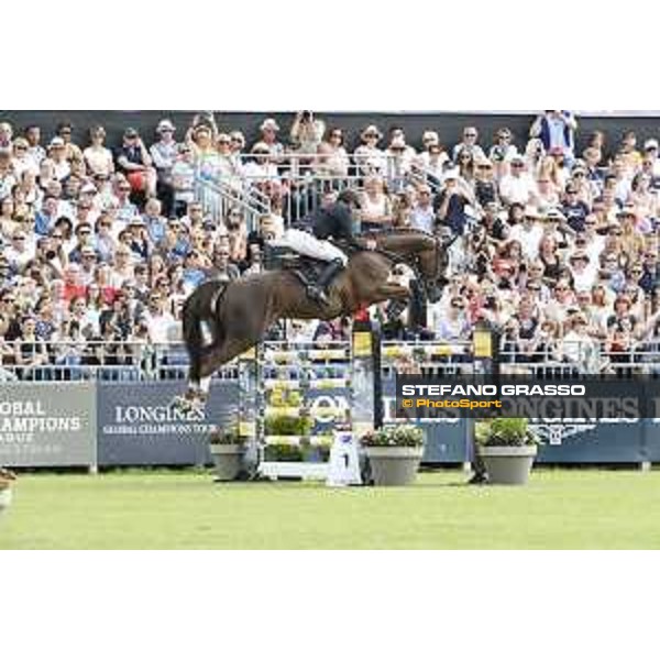 LGCT of Chantilly - Grand Prix - Roger Yves Bost on Sunshine du Phare Chantilly,15th july 2017 ph.Stefano Grasso/LGCT