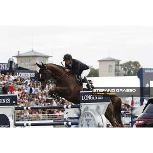 LGCT of Chantilly - Grand Prix - Roger Yves Bost on Sunshine du Phare Chantilly,15th july 2017 ph.Stefano Grasso/LGCT
