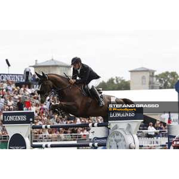 LGCT of Chantilly - Grand Prix - Roger Yves Bost on Sunshine du Phare Chantilly,15th july 2017 ph.Stefano Grasso/LGCT