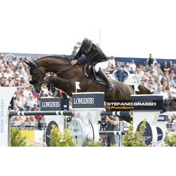 LGCT of Chantilly - Grand Prix - Roger Yves Bost on Sunshine du Phare Chantilly,15th july 2017 ph.Stefano Grasso/LGCT