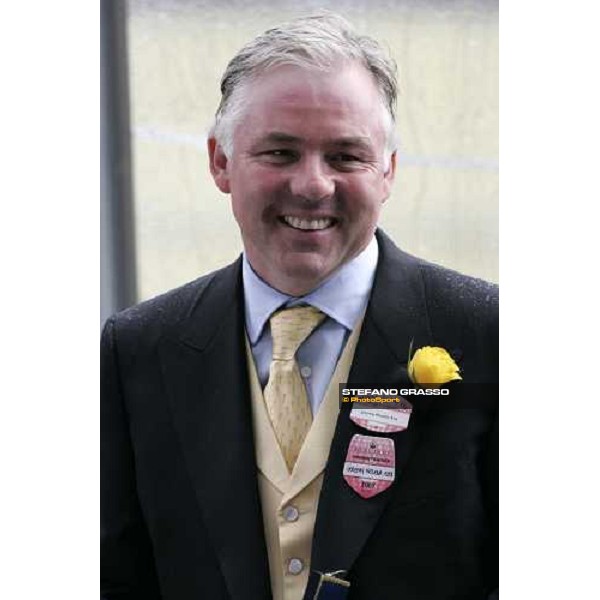 Jeremy Noseda trainer of Soldier\'s Tale winner of the Golden Jubilee Stakes Ascot, Royal Ascot, 5th day 23rd june 2007 ph. Stefano Grasso