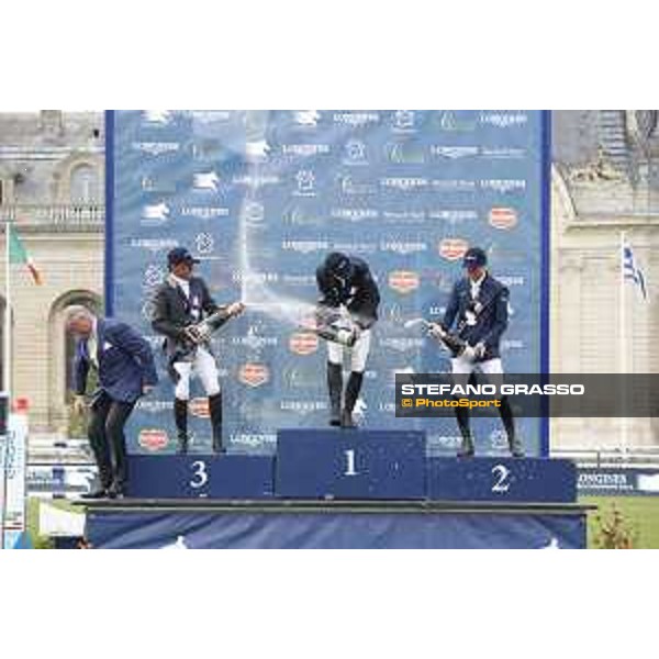 LGCT of Chantilly - Grand Prix - Champagne celebrations Chantilly,15th july 2017 ph.Stefano Grasso/LGCT