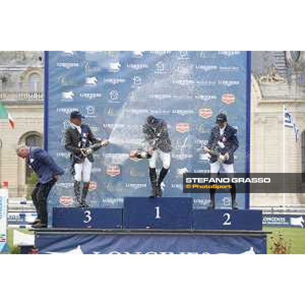 LGCT of Chantilly - Grand Prix - Champagne celebrations Chantilly,15th july 2017 ph.Stefano Grasso/LGCT